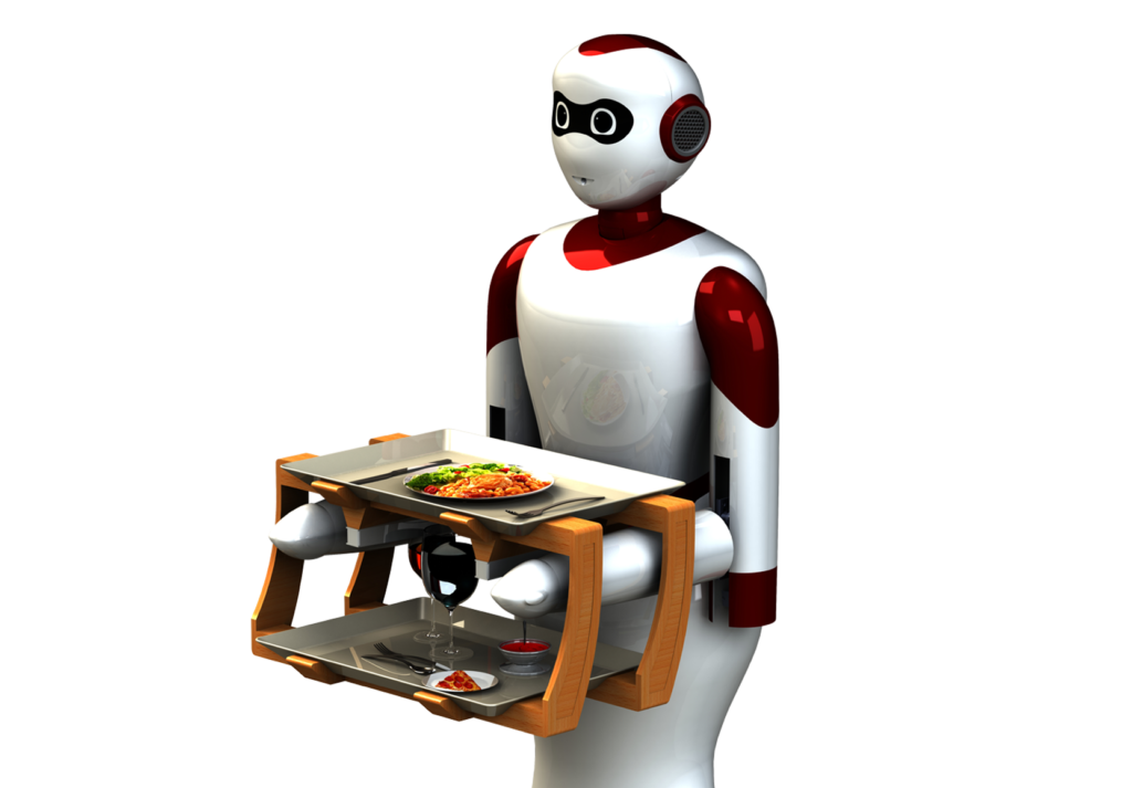 Paaila's Ginger, the Waiter Robot. Photo: Paaila Technology