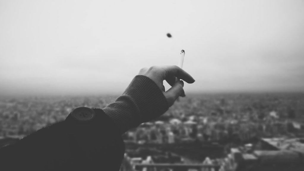 last cigarette