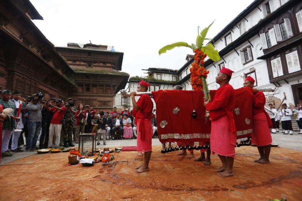Phulpati What happens on the 7th day of Dashain festival.