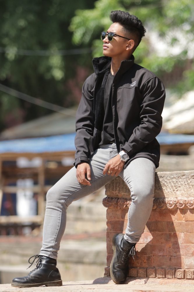 Man wearing Fibro in Nepal