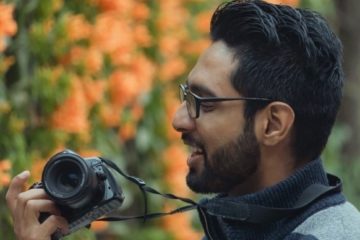 Chhitiz Bahety poses with camera