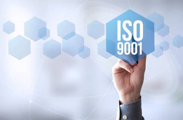 ISO 9001 product quality certification