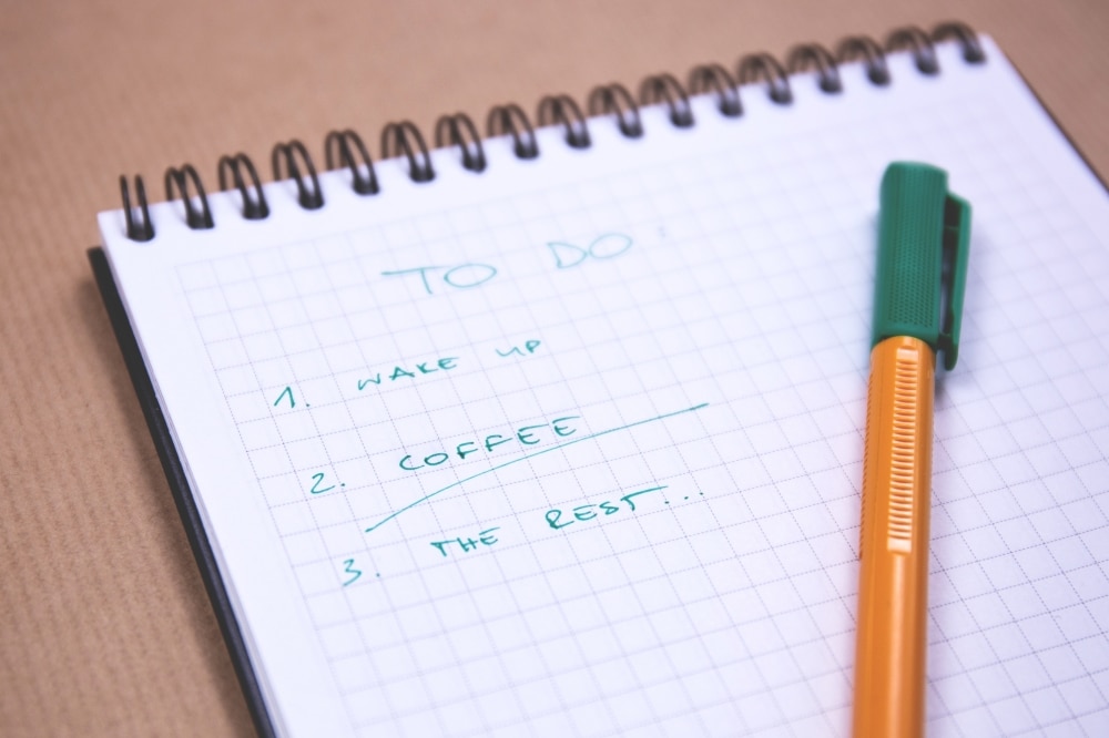 to do list habits of rich people