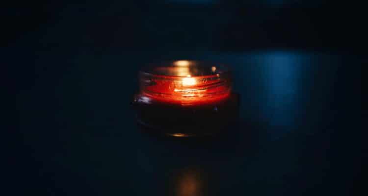 flicker of light